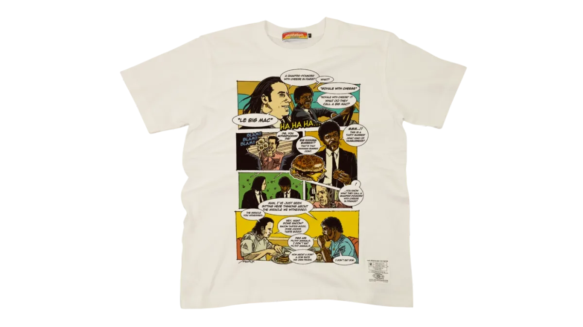 ハンバーガーと銃弾 Tシャツ