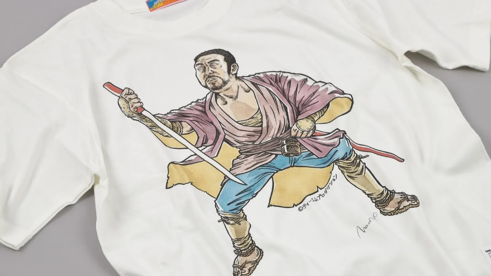 勝新太郎《殺陣》 Tシャツ 座頭市 居合
