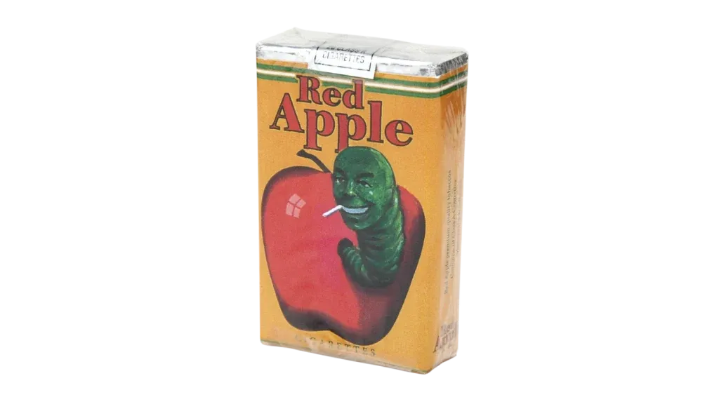 RAD APPLE Cigarette / レッドアップル たばこ 箱 パルプフィクション