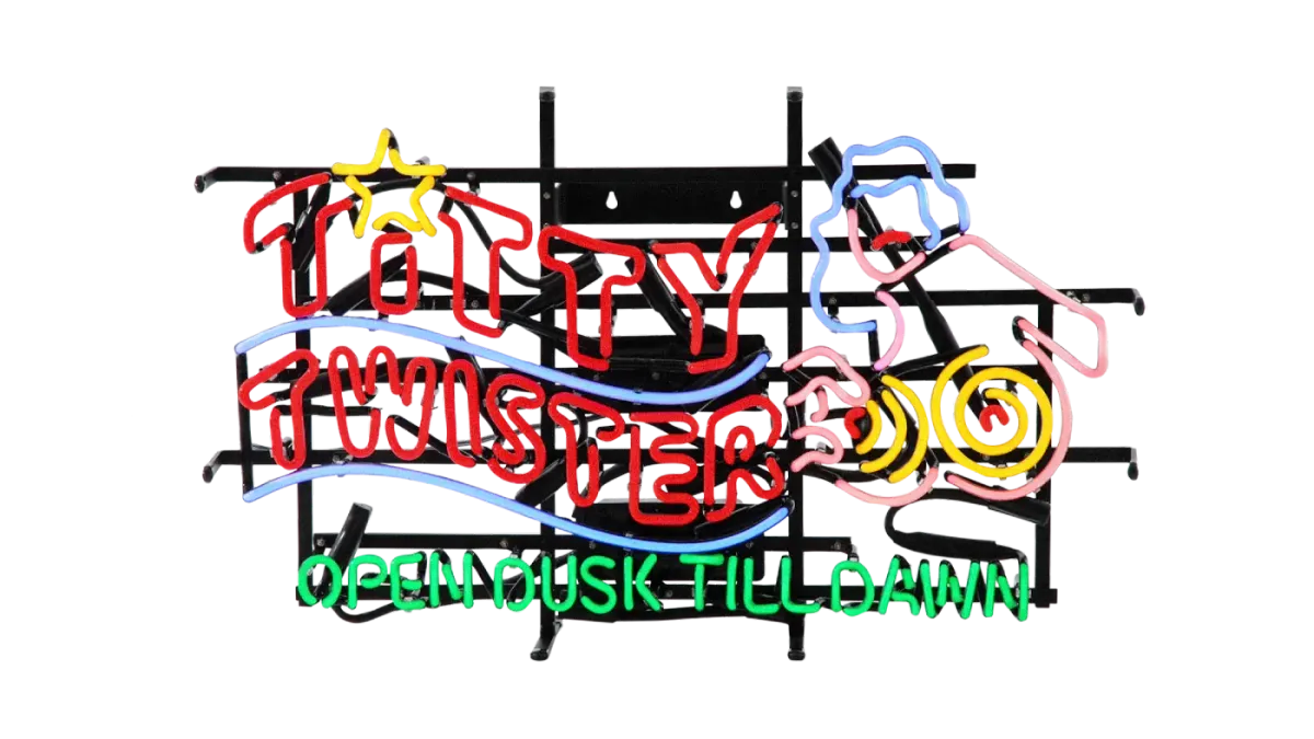 TITTY TWISTER Neonsign