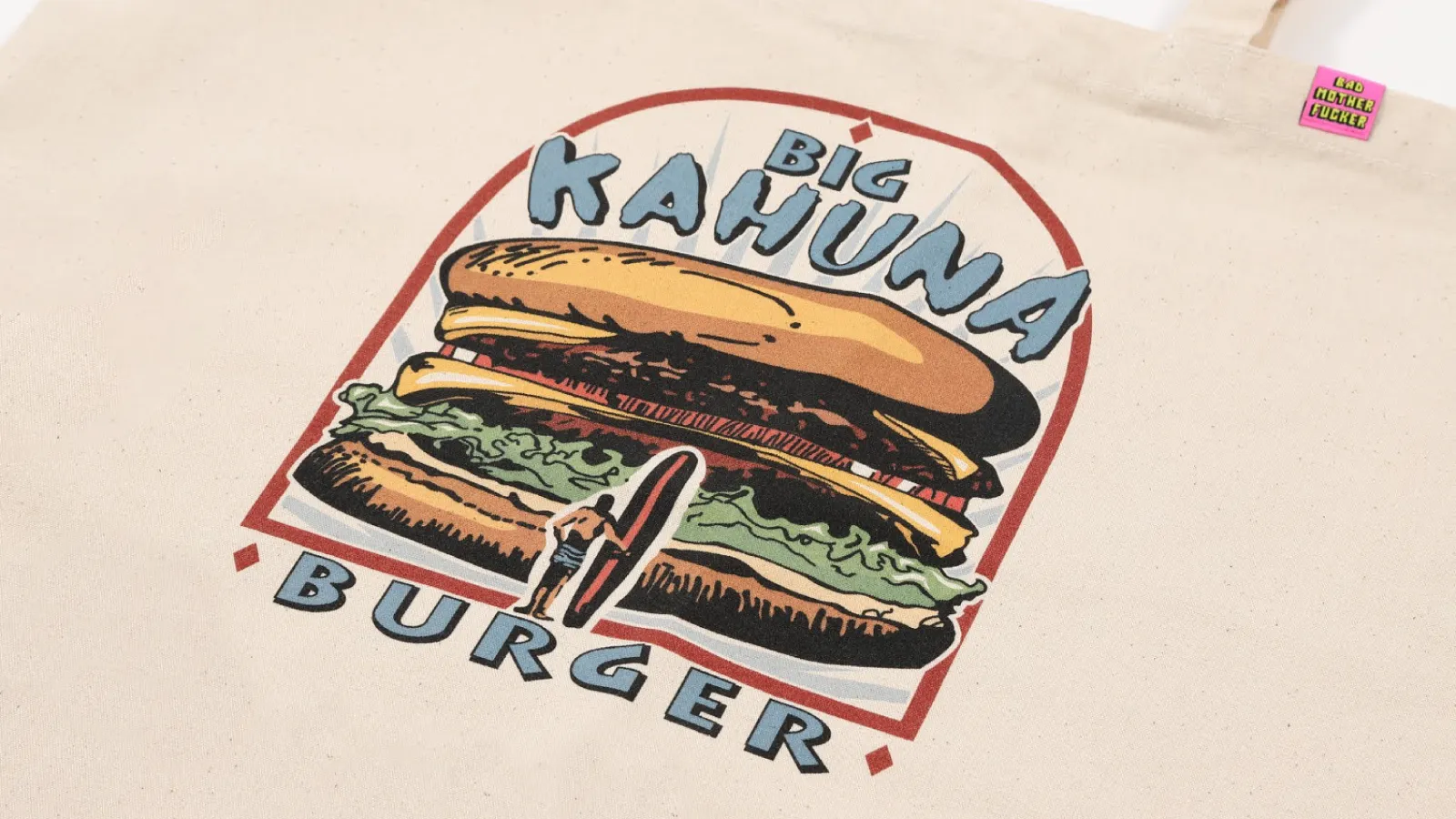 パルプフィクション ビッグカフナバーガー トートバッグ