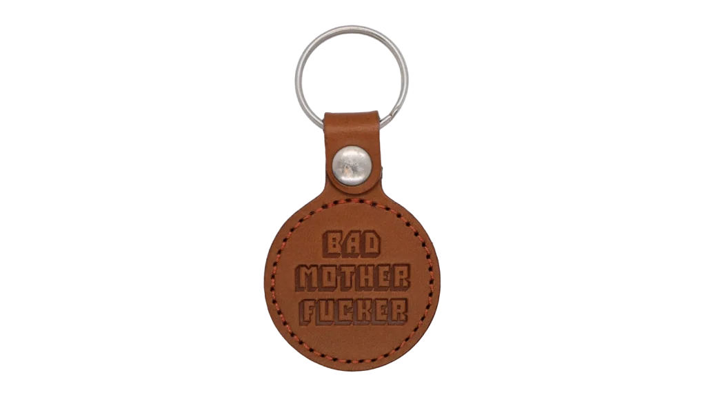 BMF レザーキーホルダー パルプフィクション