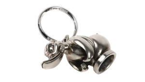 デスプルーフダック シルバーキーホルダー