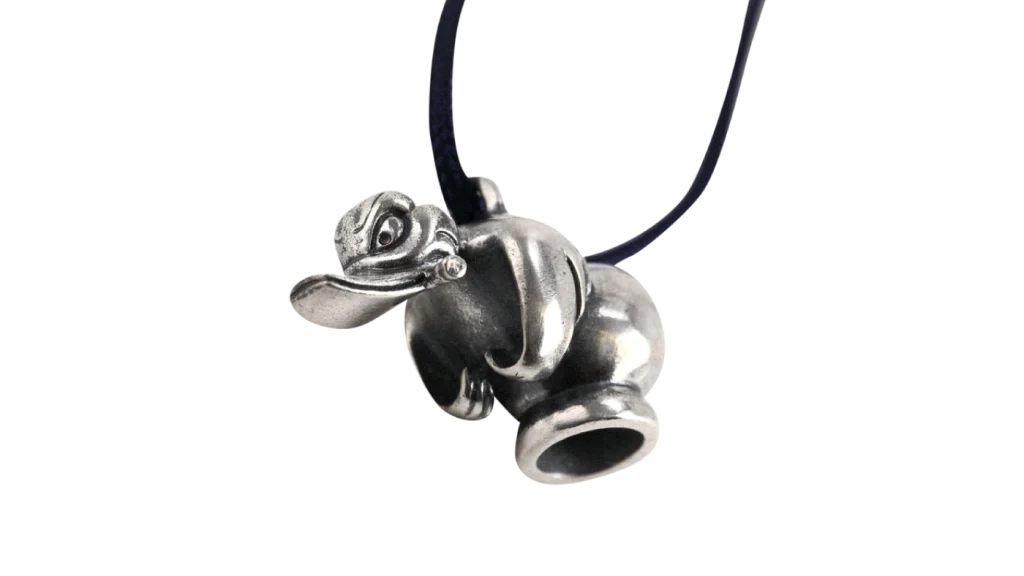 デスプルーフ コンボイ ラバーダック シルバーペンダント