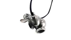 デスプルーフ コンボイ ラバーダック シルバーペンダント