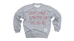 ダイハード マシンガンは頂いたぜ！ 刺繍スウェット