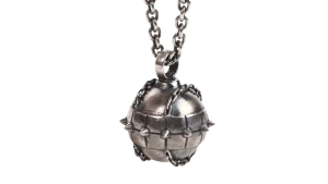 キルビル ゴーゴー夕張 鉄球 シルバーペンダント