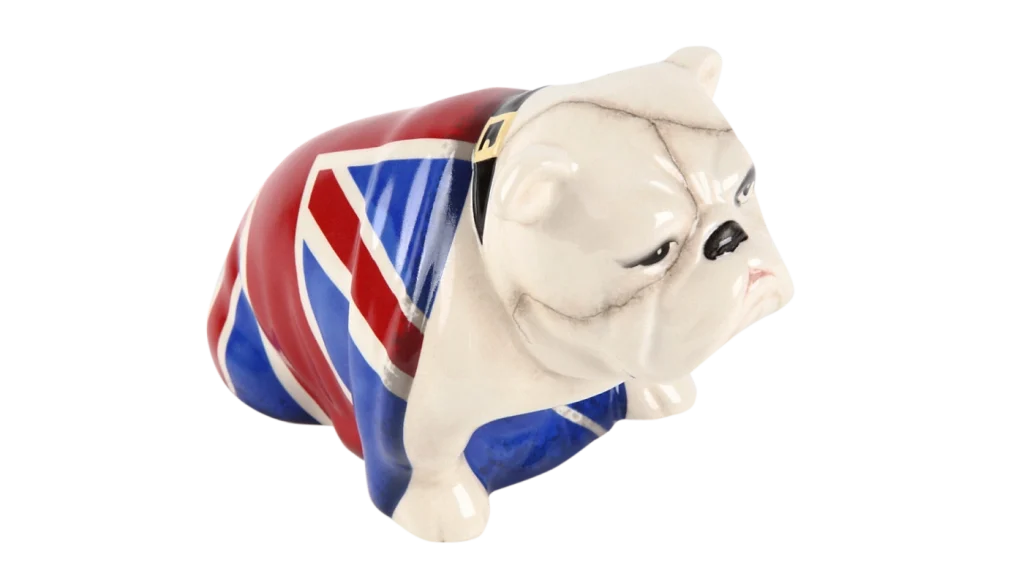 ロイヤルドルトン ブルドッグ置物