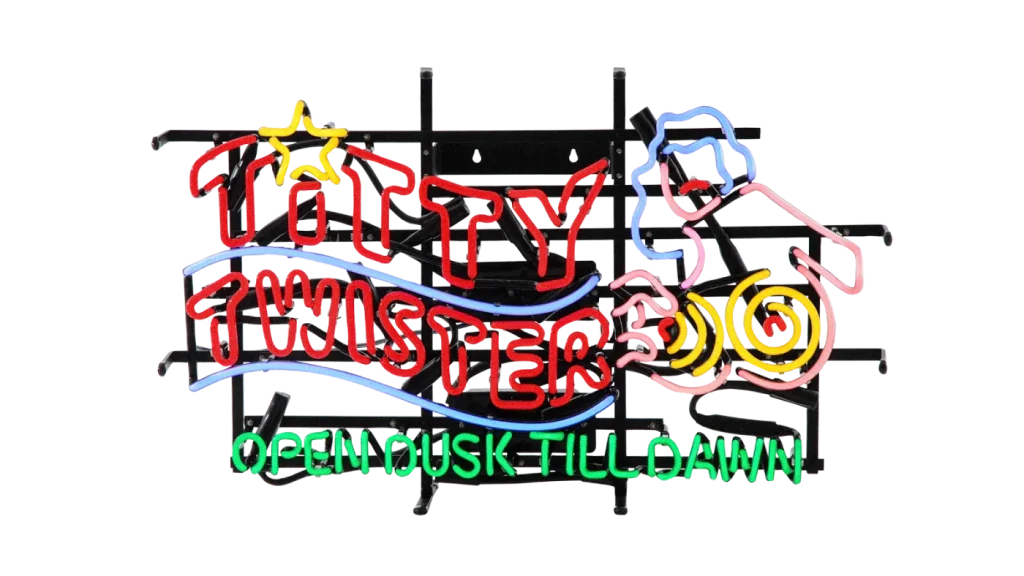 フロムダスクティルドーン ティッティーツイスター ネオンサイン