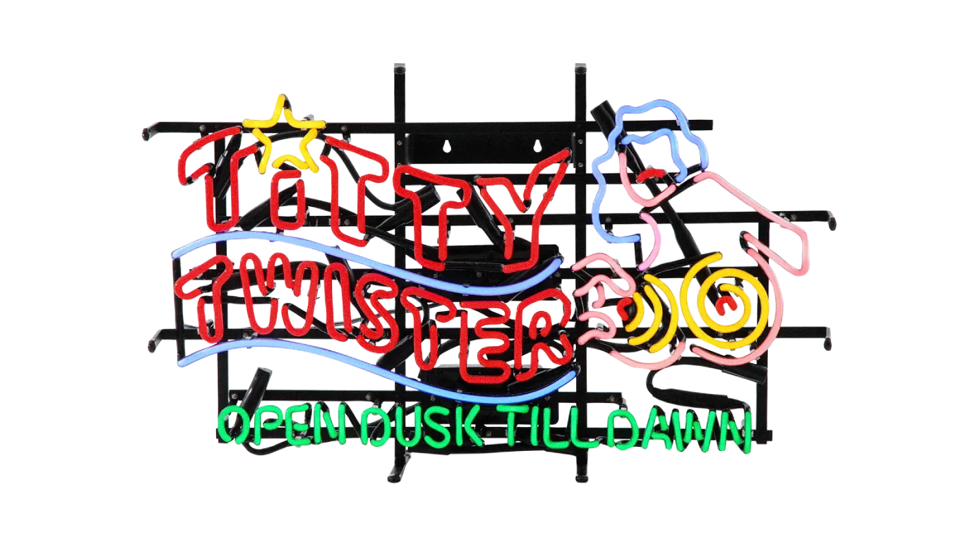 フロムダスクティルドーン ティッティーツイスター ネオンサイン