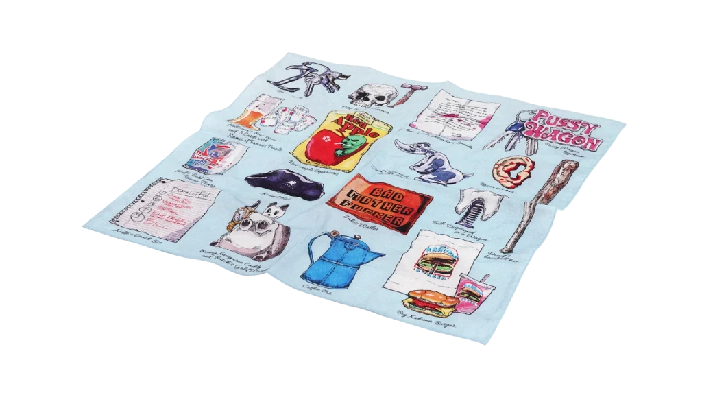 H TOKYO タランティーノ映画 ユニバース ハンカチ