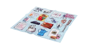 H TOKYO タランティーノ映画 ユニバース ハンカチ