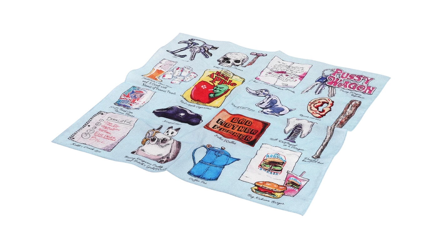 H TOKYO タランティーノ映画 ユニバース ハンカチ