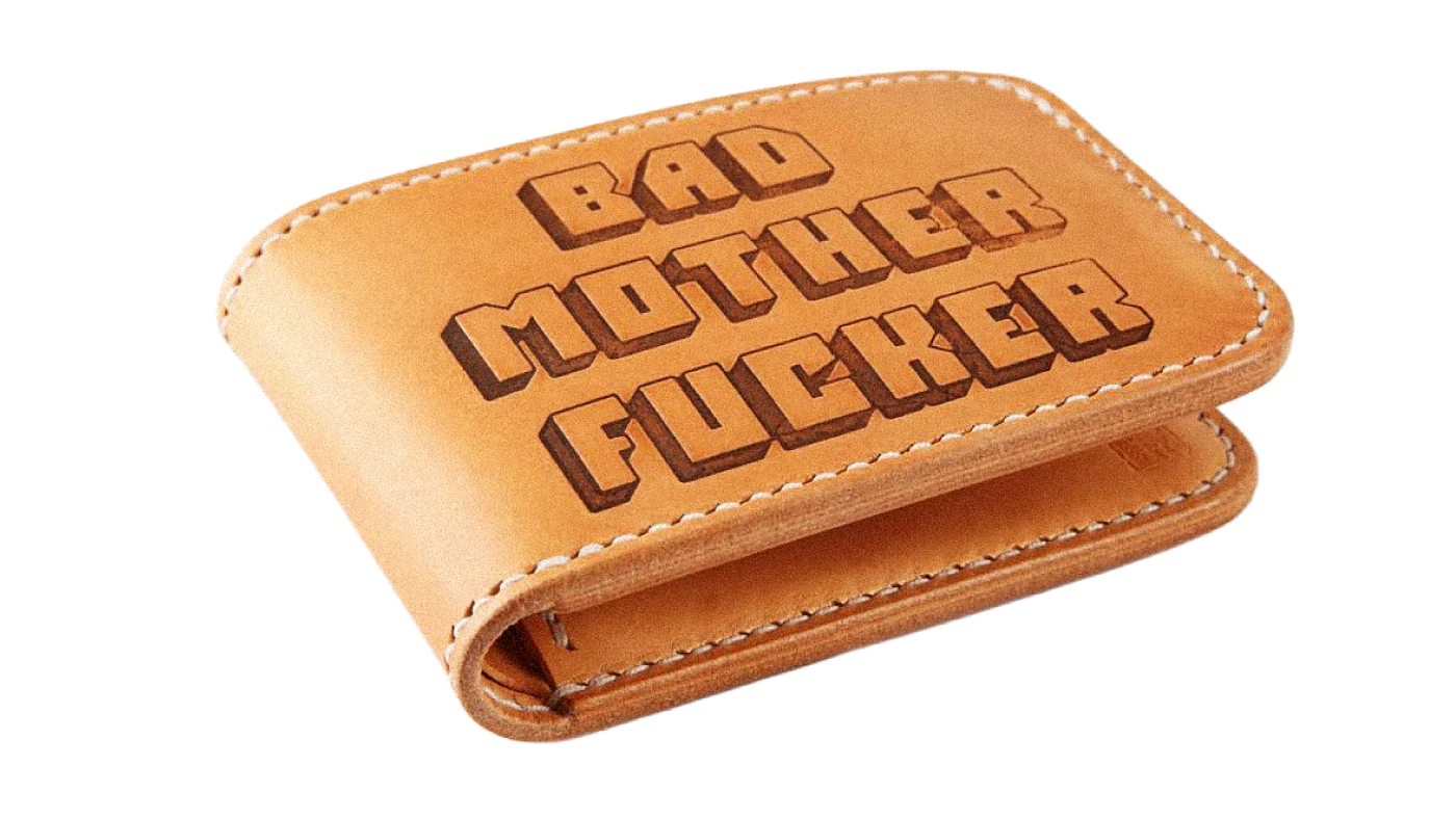 BMF財布 パルプフィクション 革匠 黒羽