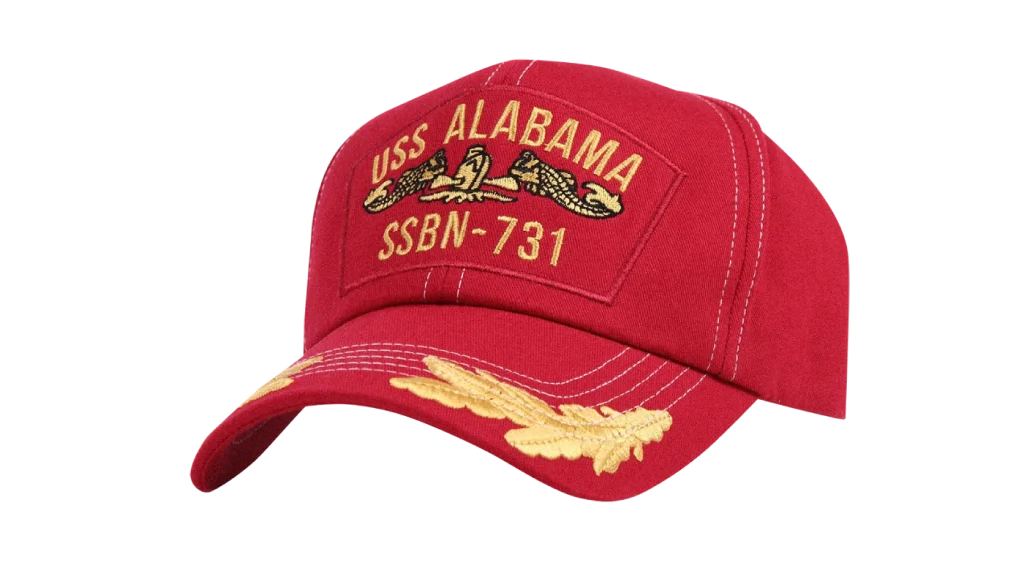 クリムゾンタイド USS アラバマ キャップ