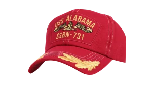 クリムゾンタイド USS アラバマ キャップ