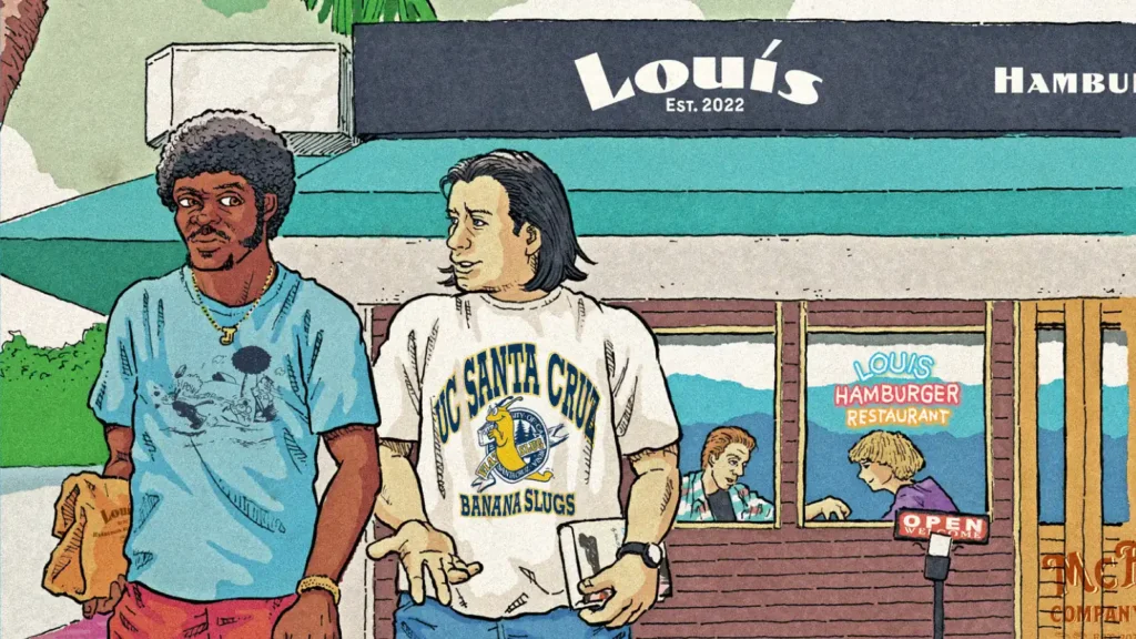 ルイスハンバーガーレストラン ビッグカフナバーガー